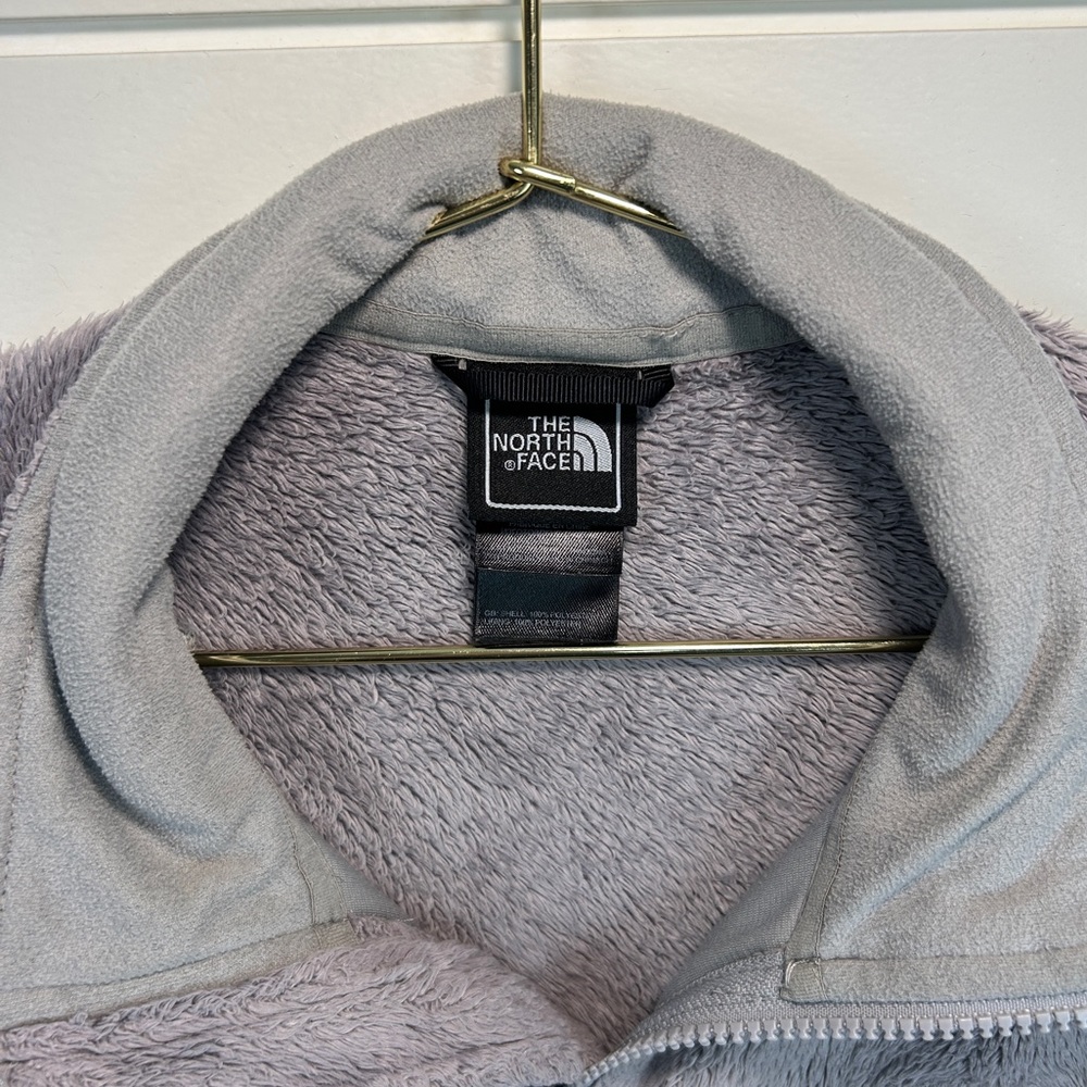 The North Face Women’s Gray Fleece Jacket Size Small Full Zip - Picture 5 of 15